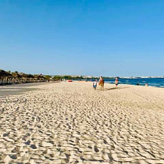 Strand von Hammamet, Tunesien