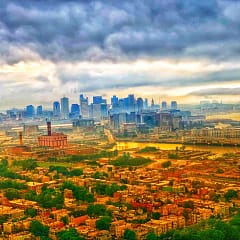 Boston beim Anflug © PetersTravel