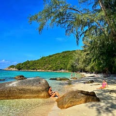 Mein Lieblingstrand Haad Khom Beach auf Koh Phangan © PetersTravel