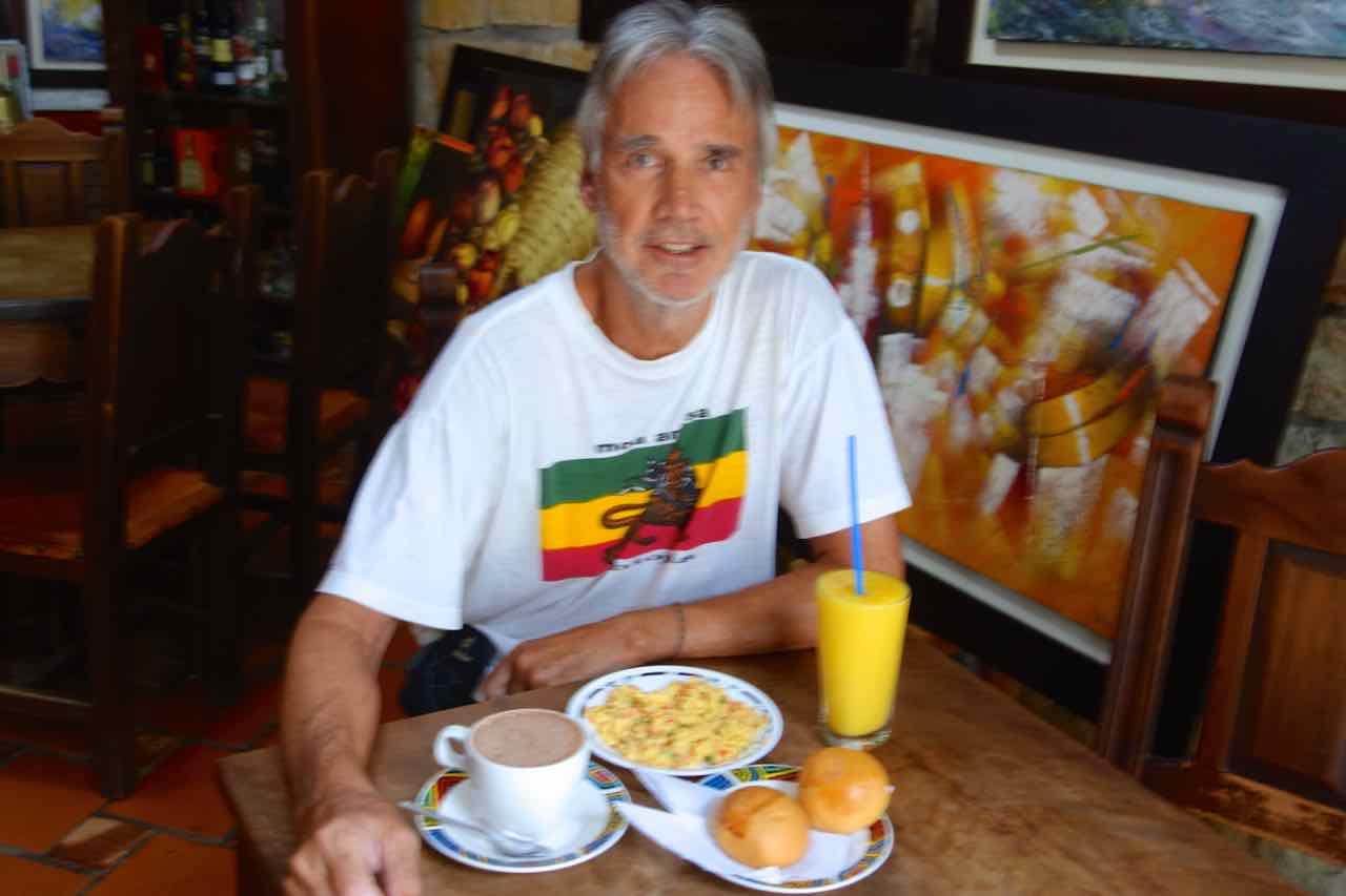 San Gil, La Polita, Das Frühstück