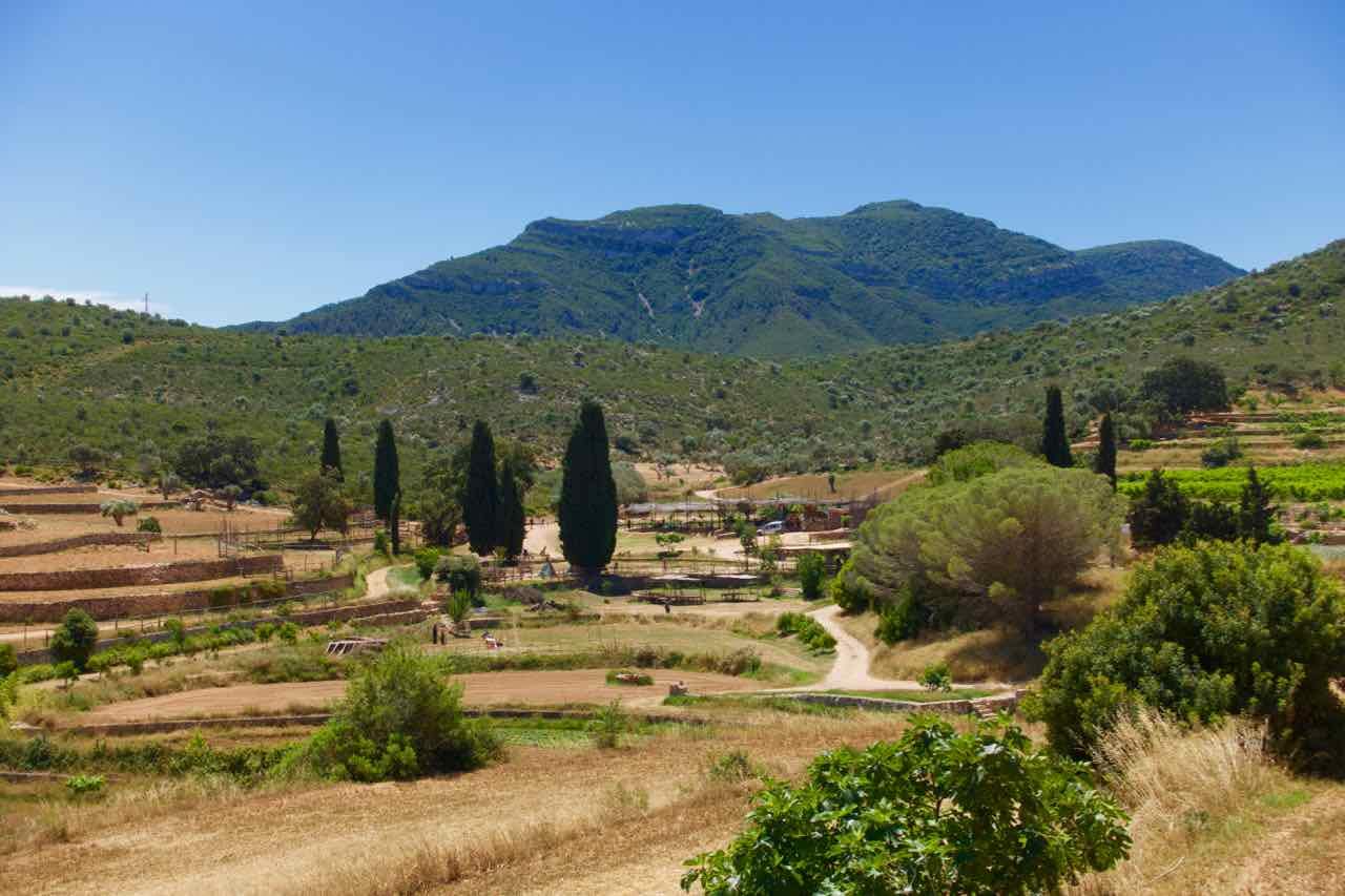 Temps de Terra Katalonien, Spanien, Landschaft a a Toscana