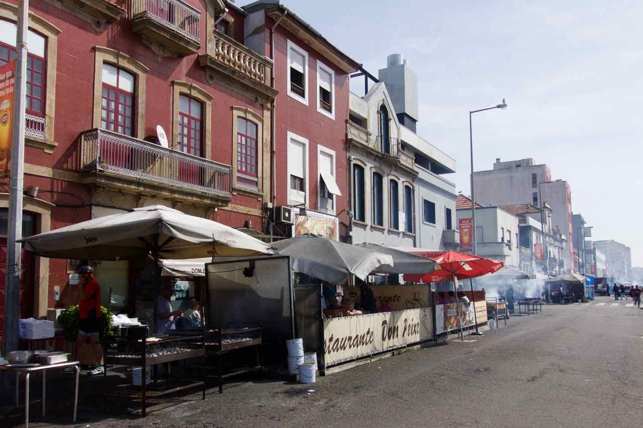 Porto, Matosinhos, Rua Herois de Franca - Straße der Sardinen Portugal @ PetersTravel