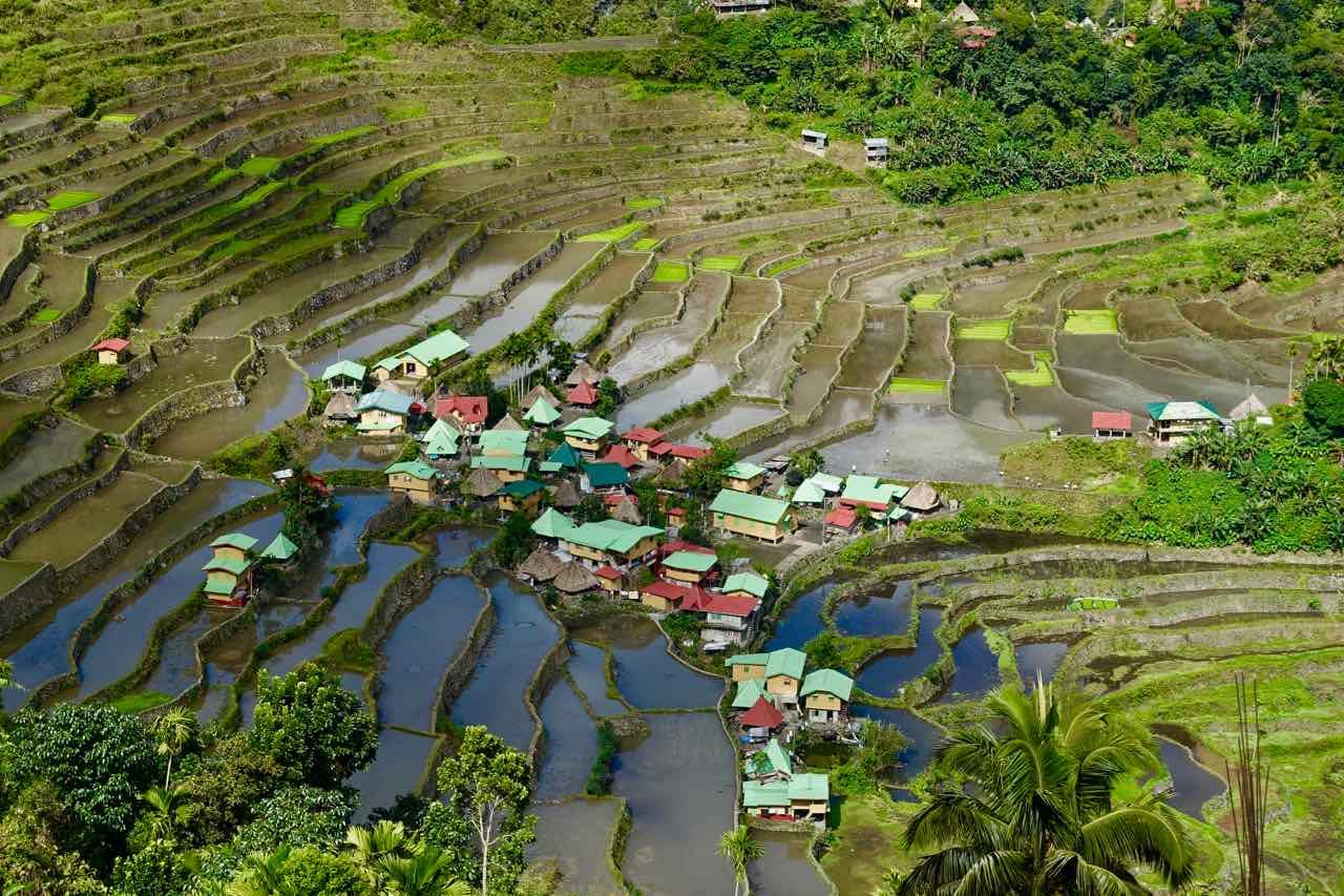 Batad auf den Philippinen, Ort in Talsenke Titelbild Copyright Peter Pohle
