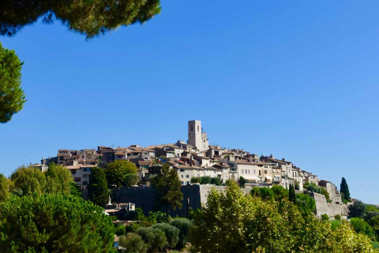 Saint Paul de Vence aus der Ferne