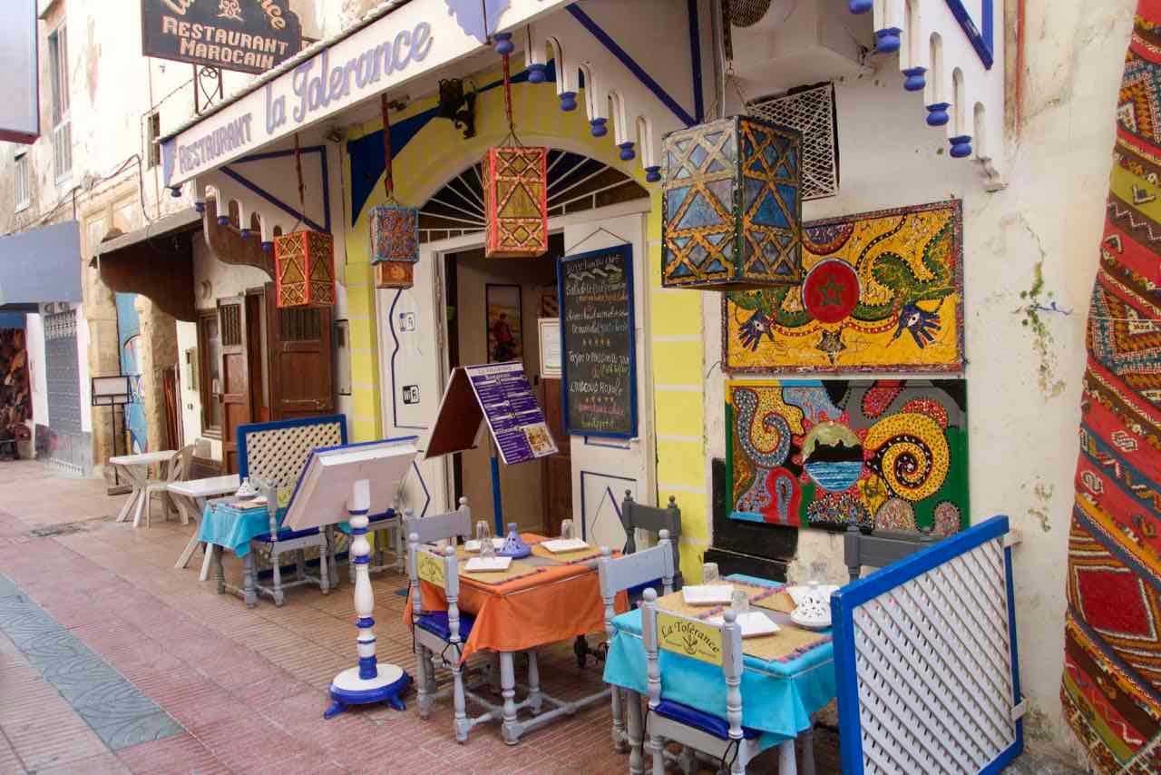Essaouira Tipps - Die schönsten Restaurants & Riads Restaurant in der Medina Titelbild ©PetersTravel