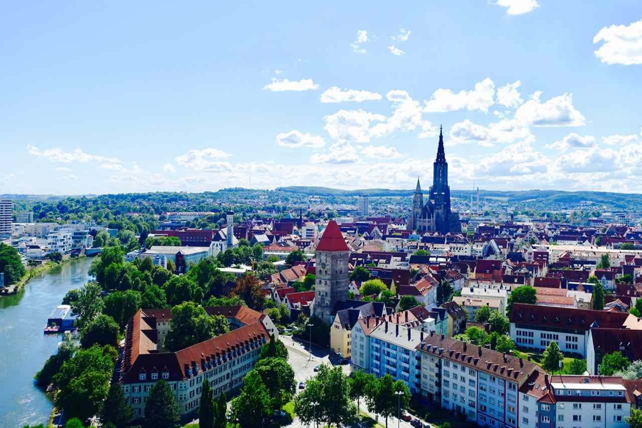 Ulm, Blick vom Maritim, Titelbild Copyright Peter Pohle Peterstravel