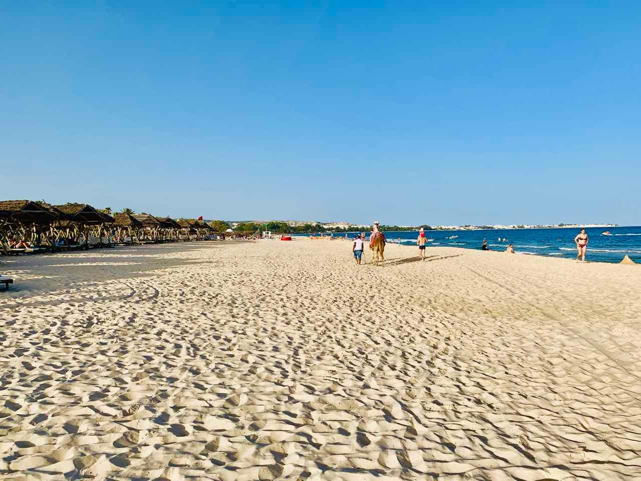 Strand von Hammamet, Tunesien