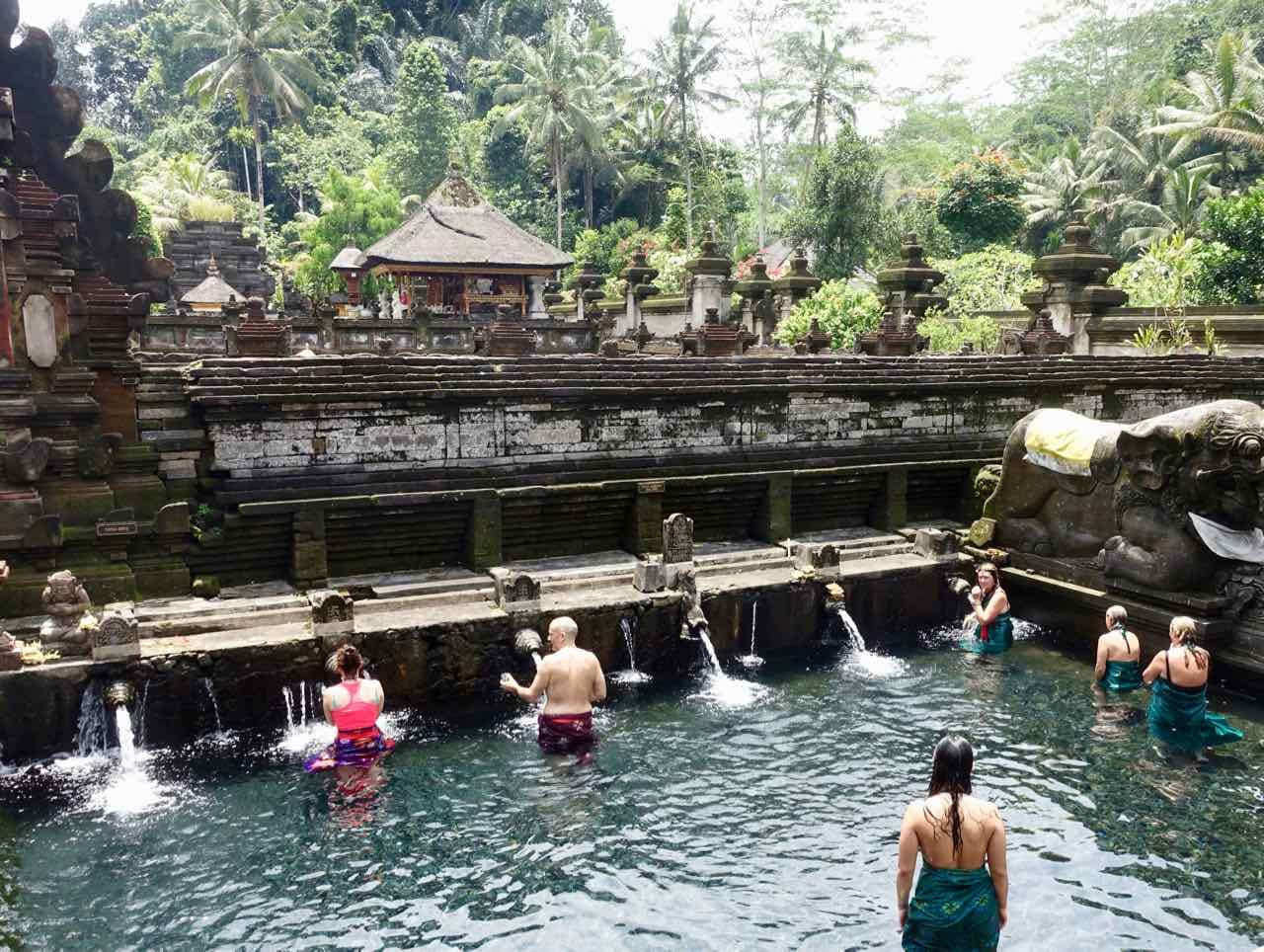 Tirta Empul Tempel, Wallfahrtsort auf Bali Titelbild, ©PetersTravel