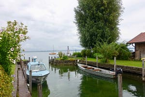 Chiemsee: Fraueninsel, Privater Bootsanleger