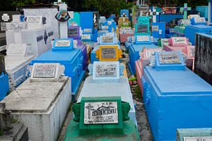 Manila Nordfriedhof, Grabstätten