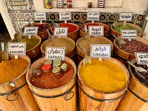 Gewürze in der Medina von Nabeul