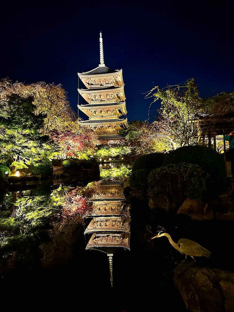 To-ji Tempel am Abend, Kyoto © PetersTravel Peter Pohle