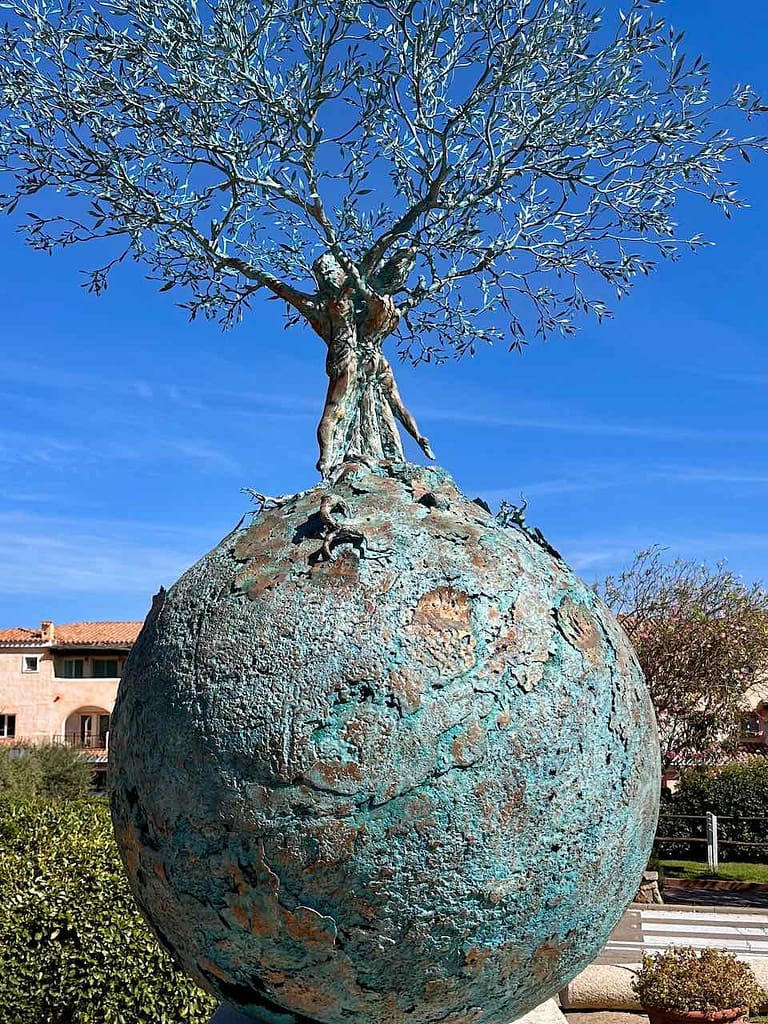 Kunstobjekt in Porto Cervo, Sardinien © PetersTravel Peter Pohle