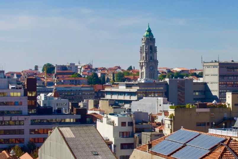 Porto Coliseum Hotel, Blick von der Dachterrasse ©PetersTravel