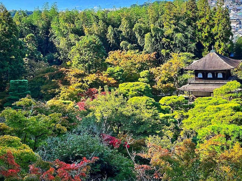 Ginkakuji Tempel / Silver Pavillon in Kyoto