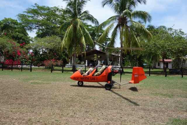 Samara, Flying Crocodile Lodge Zentralamerika, Costa Rica, Samara, Flying Crocodile Lodge, UltraLight-Flieger