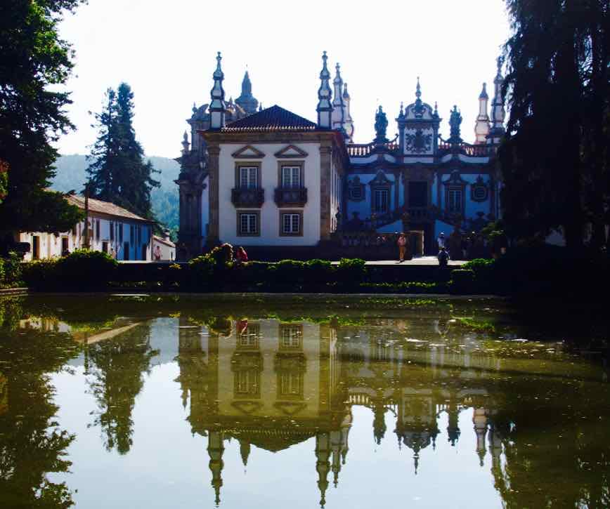 Douro Valley, Der Palacio de Mateus mit Spiegelung, © PetersTravel